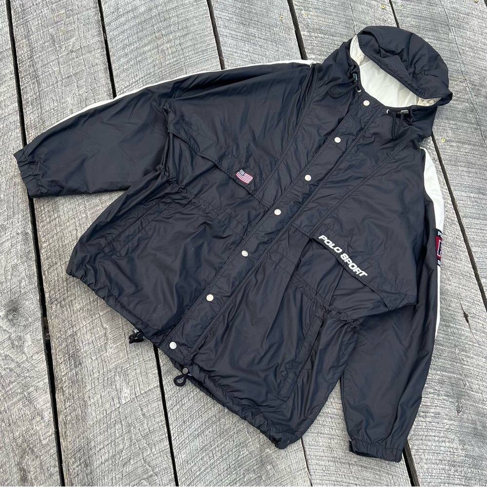 Vintage 1997 Polo Sport Hooded Jacket - Picture 2 of 6